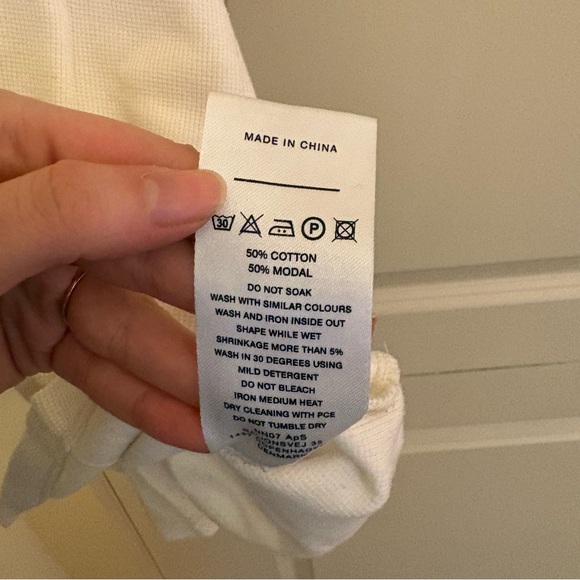 nn.07 clive waffle knit tee - Picture 5 of 6